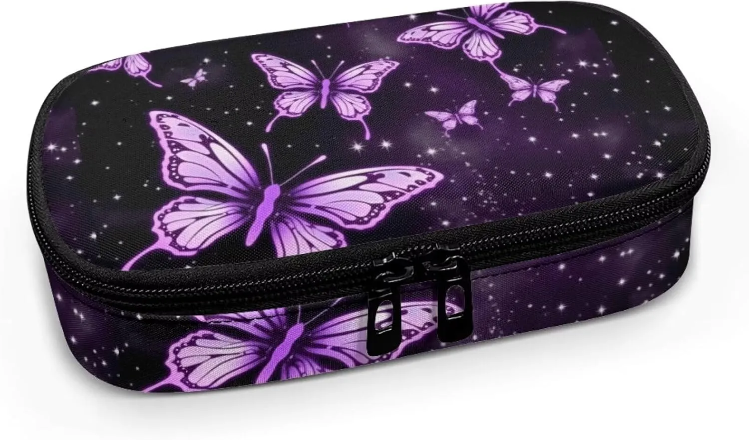 ZOUTAIRONG Butterfly Insulin Cooler Travel Bag Diabetic Kit Medications Organizer Case Travel Storage Portable Purse Medicine Cooler Bag for Insulin Pens Insulin Pouch Purple Moon Star